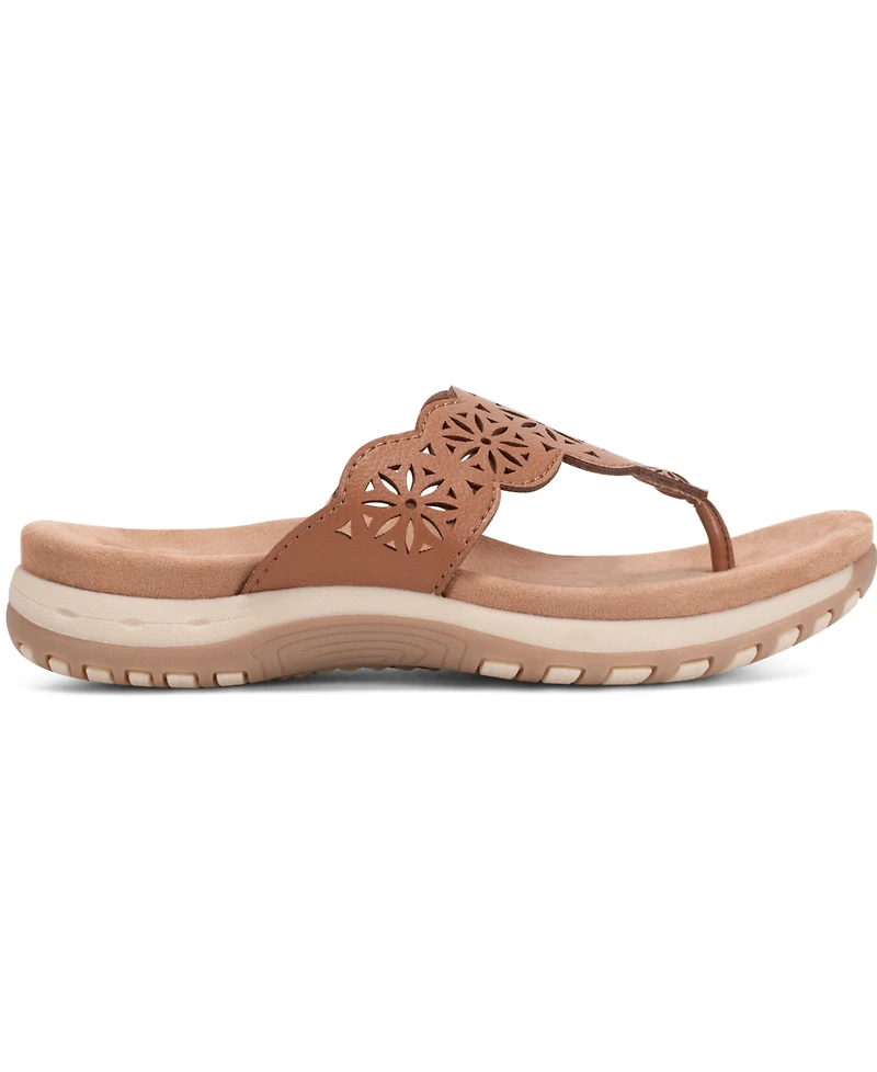 Earth Women's Sadie T-Strap Flat Sandals