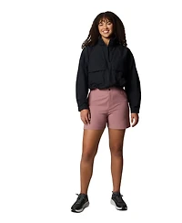 Columbia Women's Paracutie Cropped Cargo Windbreaker Jacket