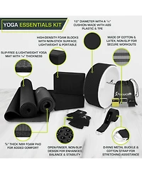 ProsourceFit Yoga Black/White Kit