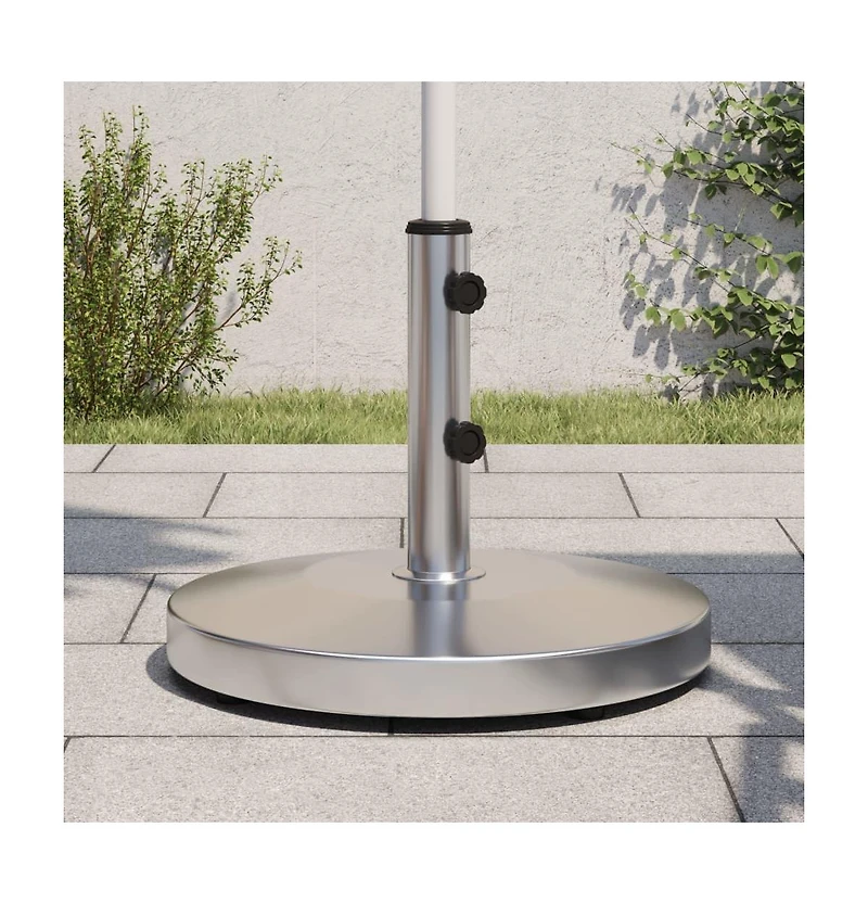 Parasol Base for 1.3"/1.5"/1.9" Poles 55.1 lb Round