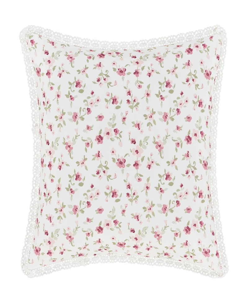 Royal Court Bungalow Patchwork Floral Decorative Pillow, 16" x