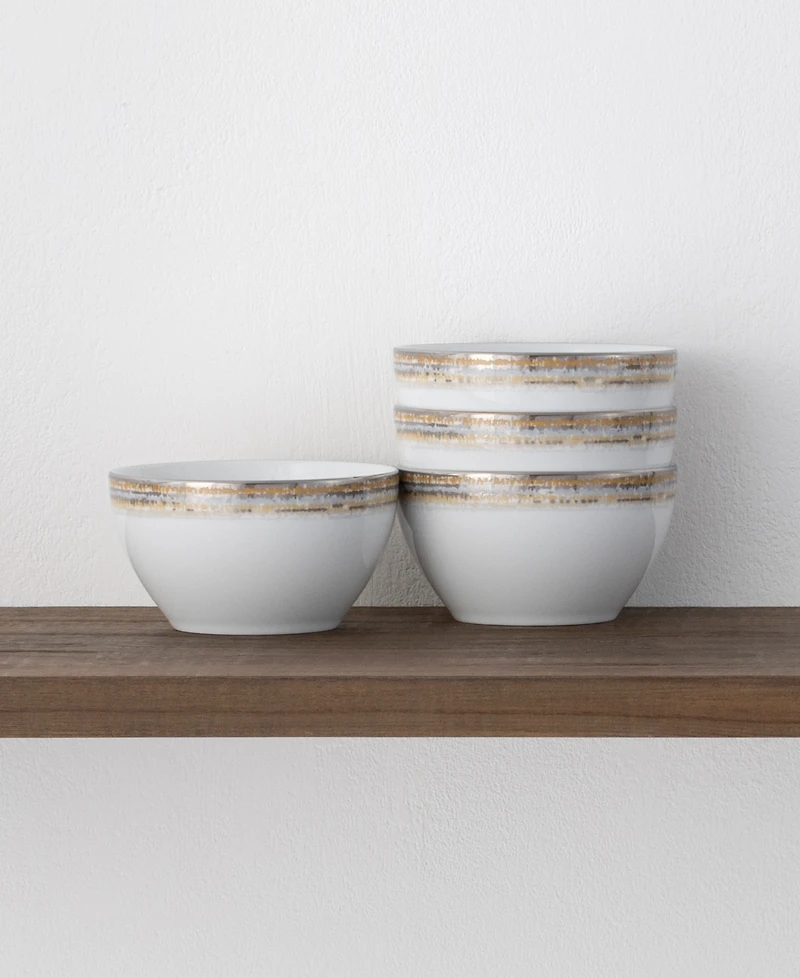 Noritake Raylan Porcelain Mini Bowls, Set of 4