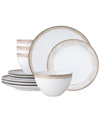 Noritake Raylan 12-Piece Dinnerware Set, Service for 4