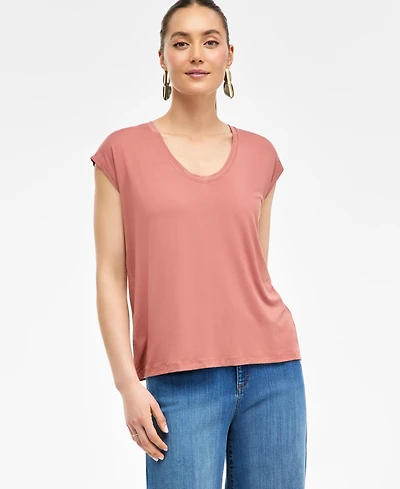 I.n.c. International Concepts Women's Luxe Layering Top, Exclusively at Macy's
