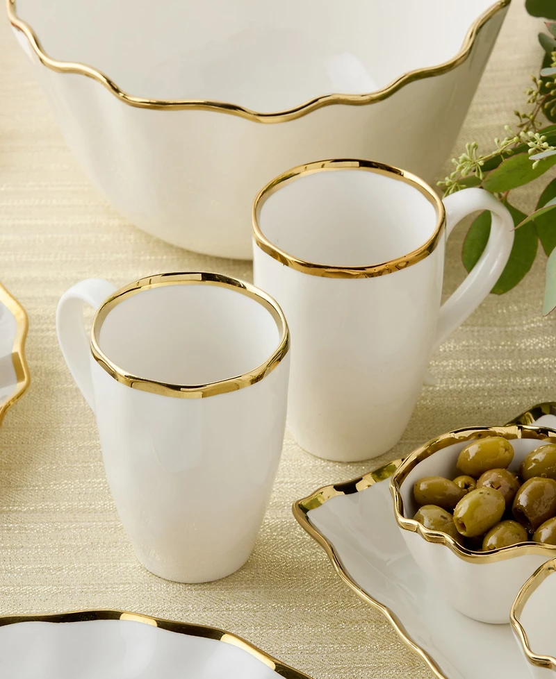 Certified International Regency Mugs, Set of 4