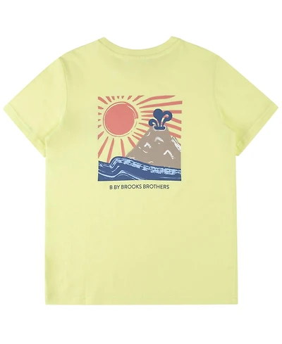 B By Brooks Brothers Big Boys Sun's Out Graphic T-Shirt
