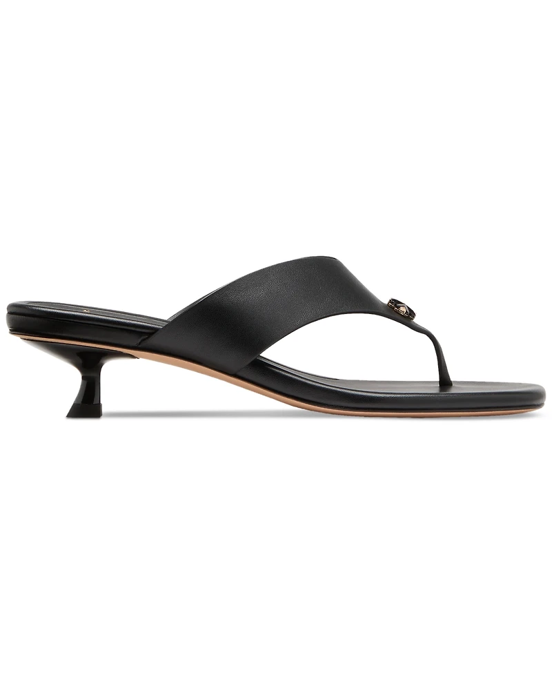 Kate Spade New York Women's Flower Kitten Heel Dress Sandals