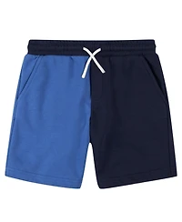 B By Brooks Brothers Big Boys Colorblock French Terry Shorts