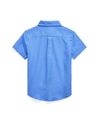 Polo Ralph Lauren Big Boys Short-Sleeve Linen Shirt