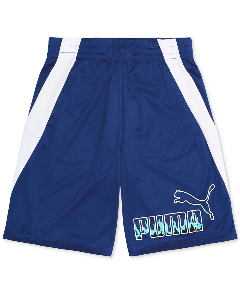 Puma Big Boys Logo Graphic Shorts