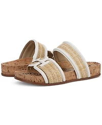 Sam Edelman Women's Rowan Emblem Slide Footbed Sandals