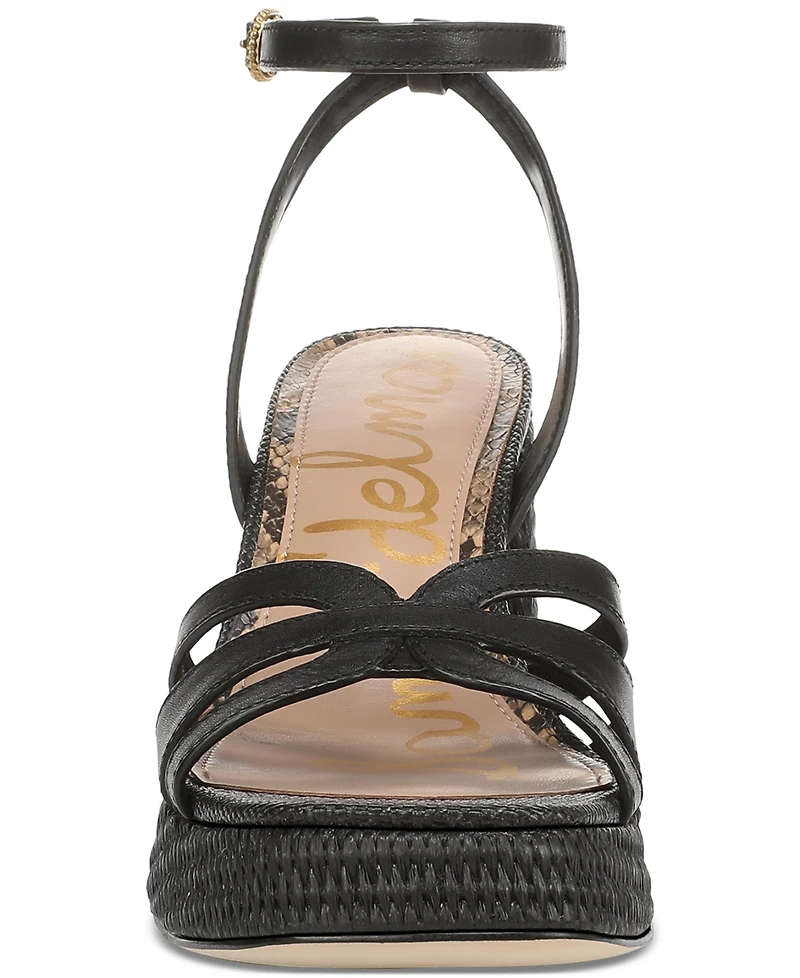Sam Edelman Women's Reese Strappy Platform Sandals