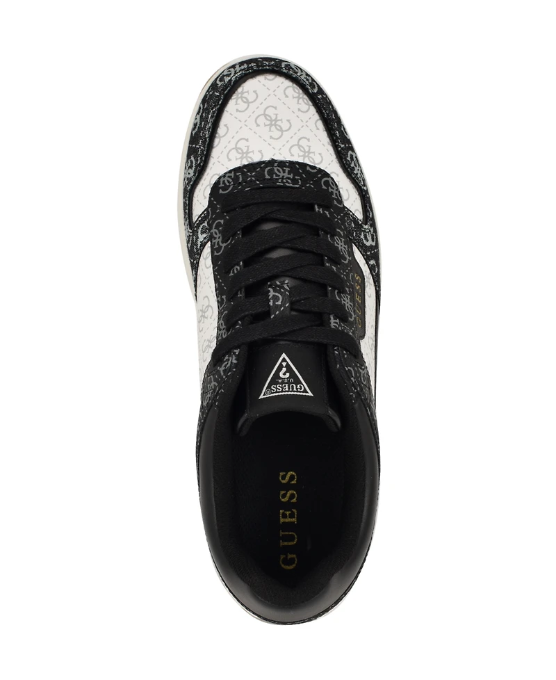 Guess Men's Tirry Low Top Lace Up Fashion Sneakers