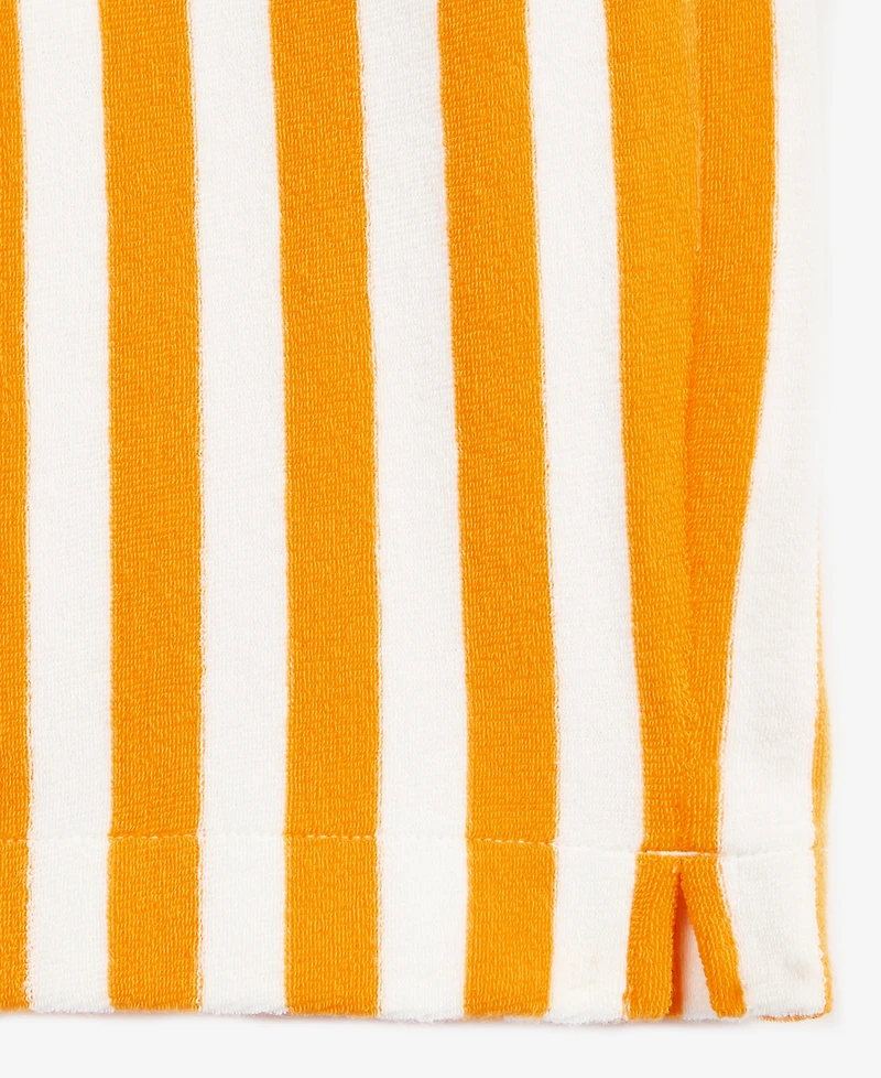 Mode of One Men's Vertical Stripe Terry Shorts, Exclusively at Macy's