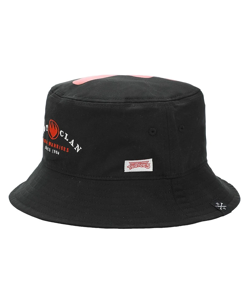Star Trek Men's Teenage Mutant Ninja Turtles Foot Clan Black Bucket Hat