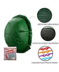 Teenage Mutant Ninja Turtles Shell Backpack With Character Masks