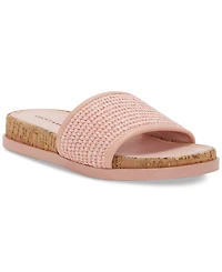 Lucky Brand Women's Dylina Cork Platform Slide Sandals