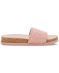 Lucky Brand Women's Dylina Cork Platform Slide Sandals