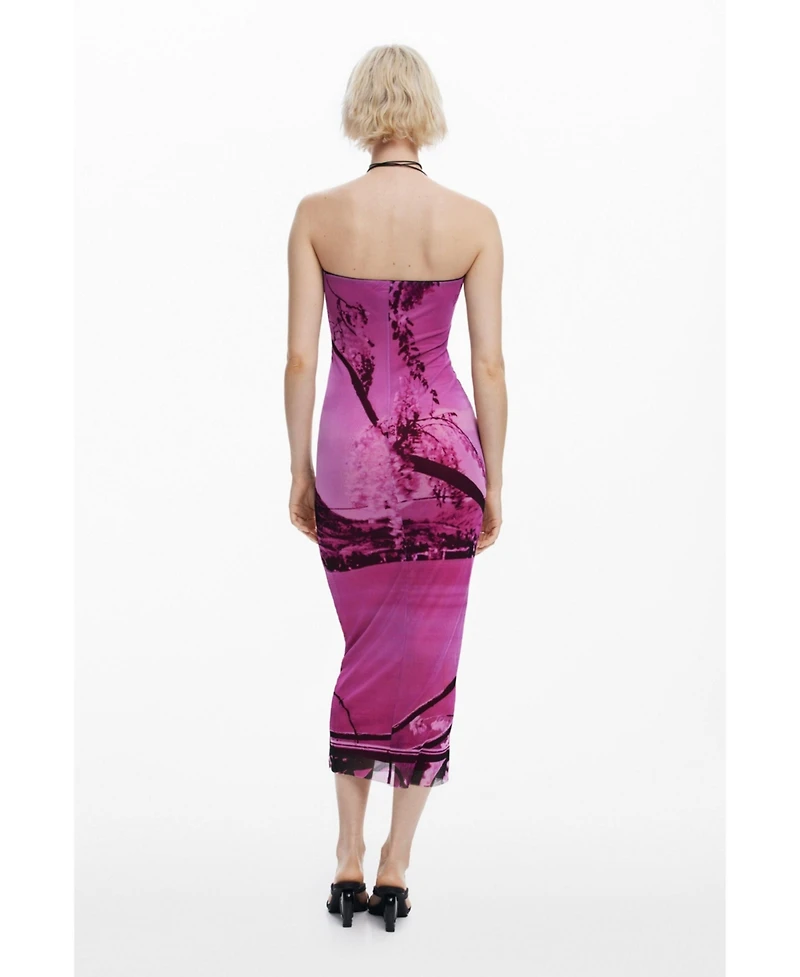 Desigual Women's Dress designed by Mr. Christian Lacroix