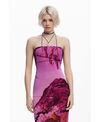 Desigual Women's Dress designed by Mr. Christian Lacroix