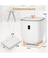 20L Towel Warmer Bucket with Ptc Air Heater for Rapid and Even Heating