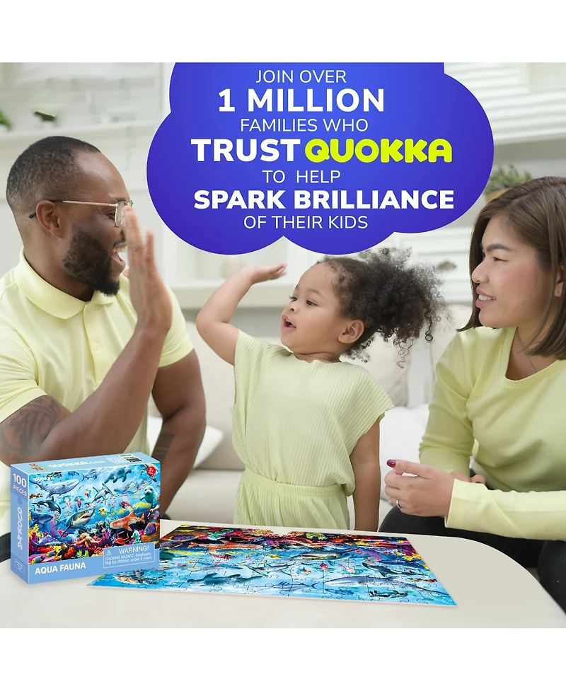 Quokka 100 Pcs Jigsaw Puzzles for Kids 4-6