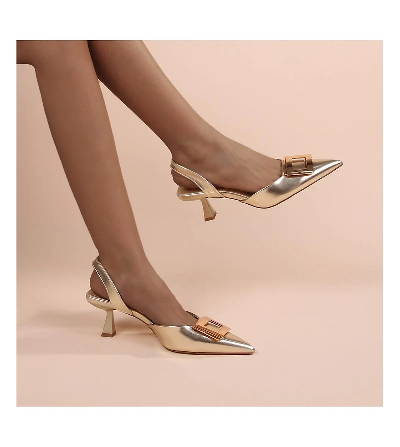 Colette Halter Back Pump