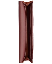 Coach Mila Long Flap Wallet in Signature Coated Canvas
