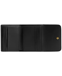 Coach Mila Small Leather Flap Wallet