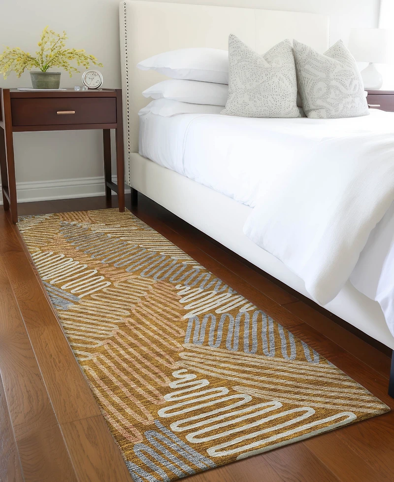 Addison Chantille Machine Washable ACN904 2'3"x7'6" Runner Area Rug