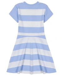 Tommy Hilfiger Big Girls Rugby Stripe Short Sleeve Dress