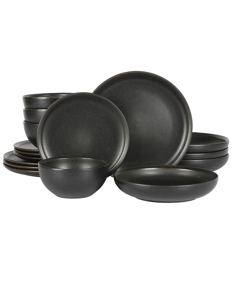 Gibson Elite Beckett 16 Pc. Dinnerware Set, Service for 4