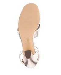 Nina Women's Ashley Almond Toe Dress Sandals