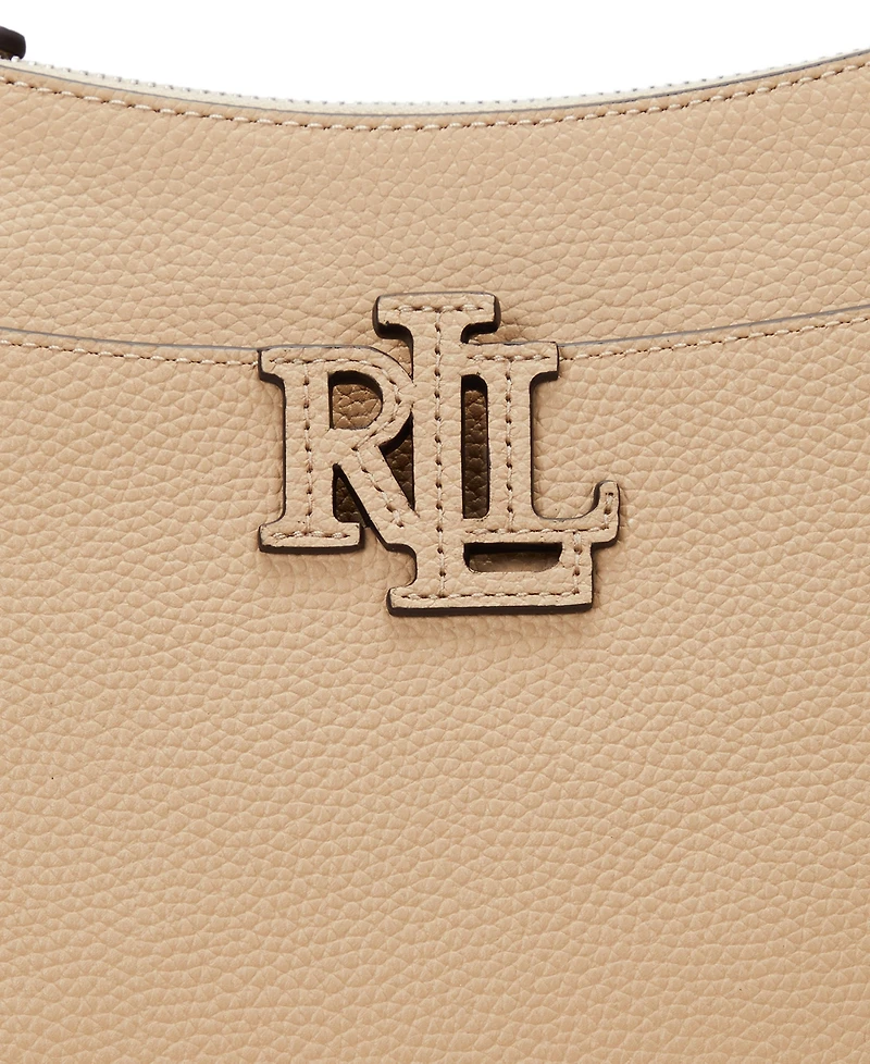 Lauren Ralph Lauren Cameryn Pebbled Leather Small Crossbody