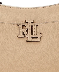 Lauren Ralph Lauren Cameryn Pebbled Leather Small Crossbody