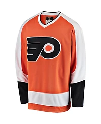 Men's Orange Philadelphia Flyers Premier Breakaway Heritage Blank Jersey