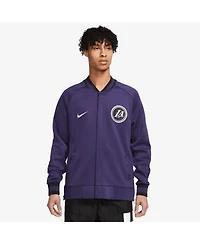 Men's Nike Gray, White Los Angeles Lakers 2022/23 City Edition Showtime Thermaflex Full-Zip Jacket