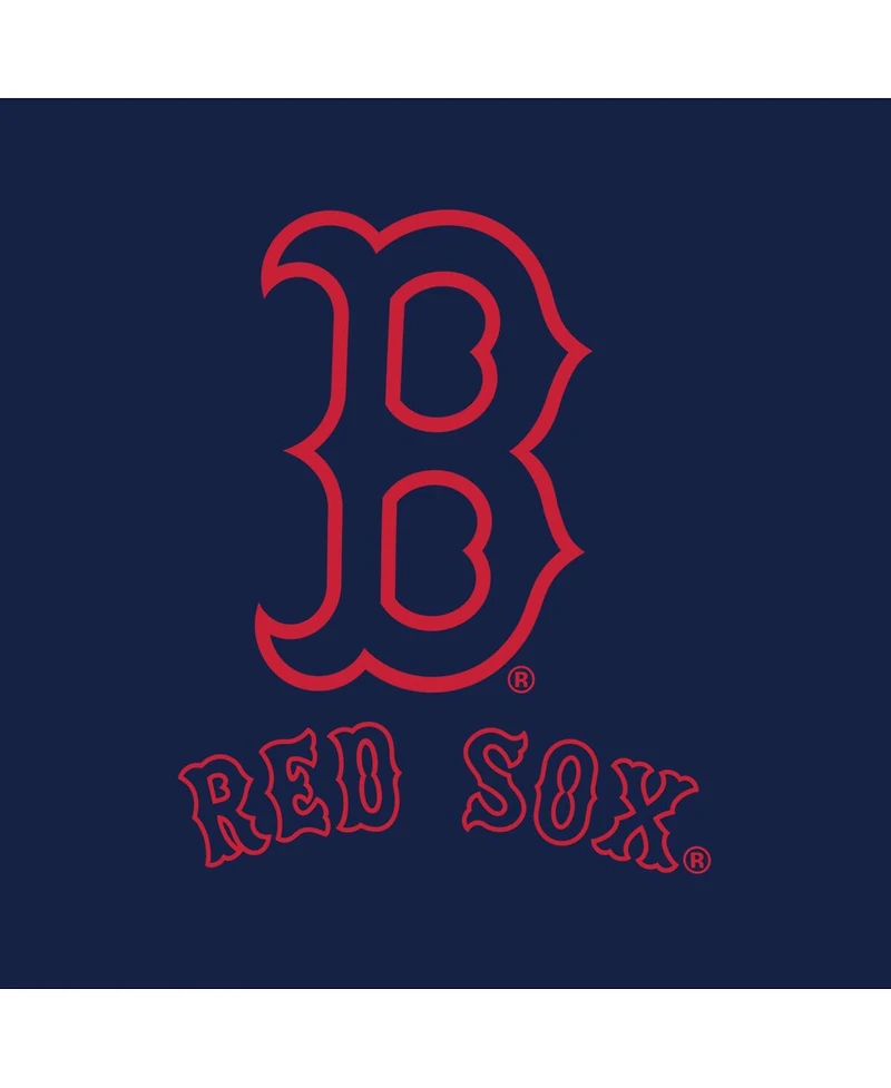 Fanatics Women's Navy/White Boston Red Sox Backup Option Pullover Hoodie