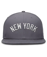 Nike Men's Gray New York Yankees Performance True Fitted Hat