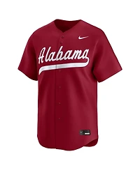 Nike Men's Crimson Alabama Tide College Limited Baseball Jersey