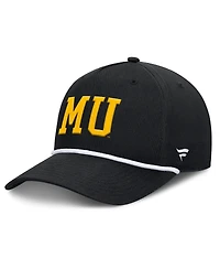Fanatics Men's Black Missouri Tigers Foul Ball Rope Adjustable Hat