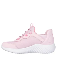 Skechers Little Girls Slip-ins: Bounder - Simple Cute Casual Sneakers from Finish Line