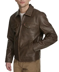 Levi's Men's Classic-Fit Faux-Leather Jacket