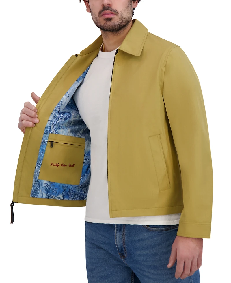 Robert Graham Men's Textured Full-Zip Water-Resistant Jacket