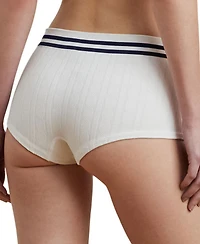 Lauren Ralph Women's Cricket Cable Texture Girlshort Underwear 4L0191