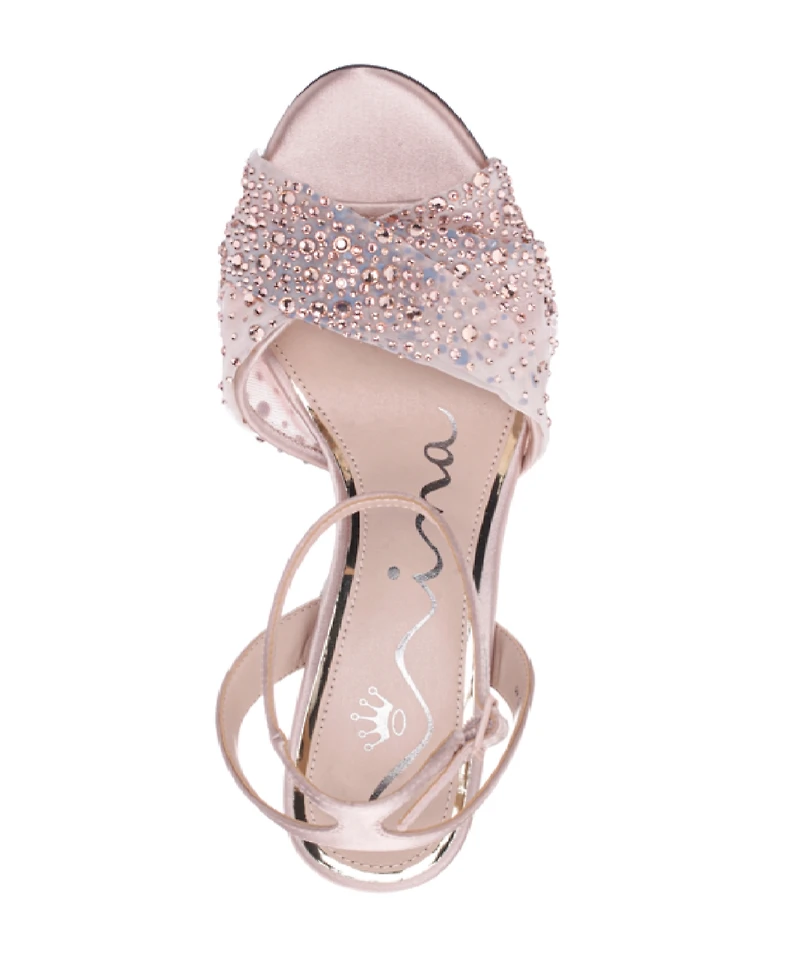 Nina Women's Vida Almond Toe Evening Sandals