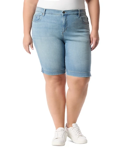 Gloria Vanderbilt Plus Size Amanda Bermuda Shorts