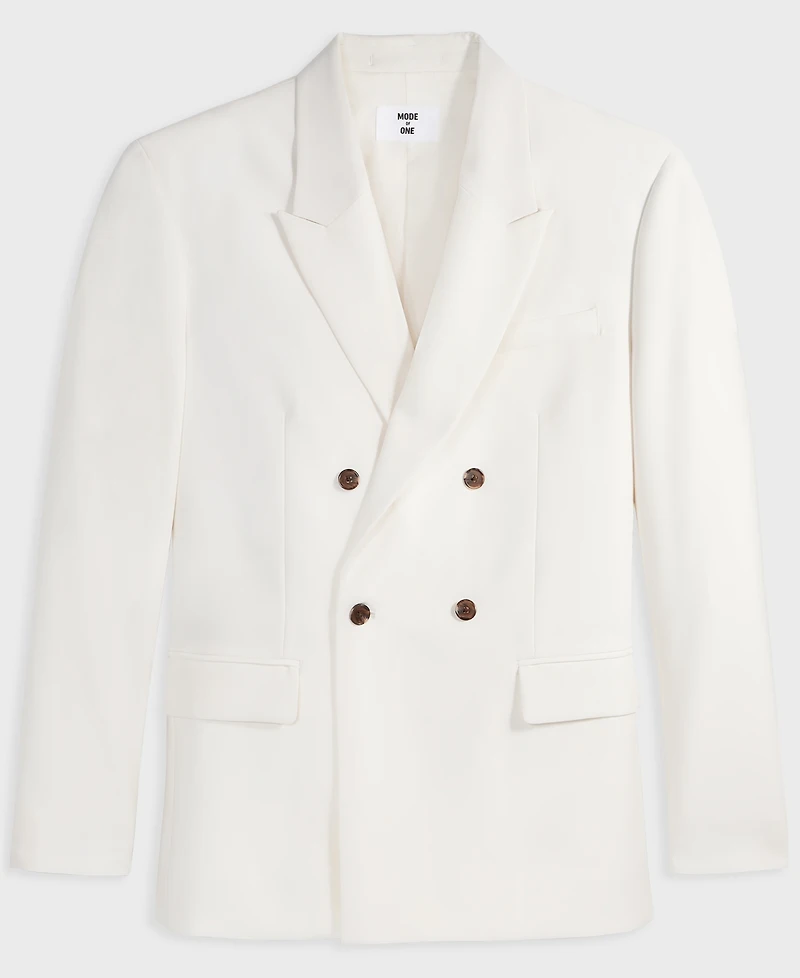 Mode of One Men's Relaxed-Fit Double-Breasted Blazer, Exclusively at Macy's