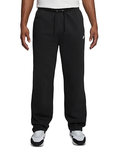 Nike Men's Club Brushed Fleece Open Hem Pants
