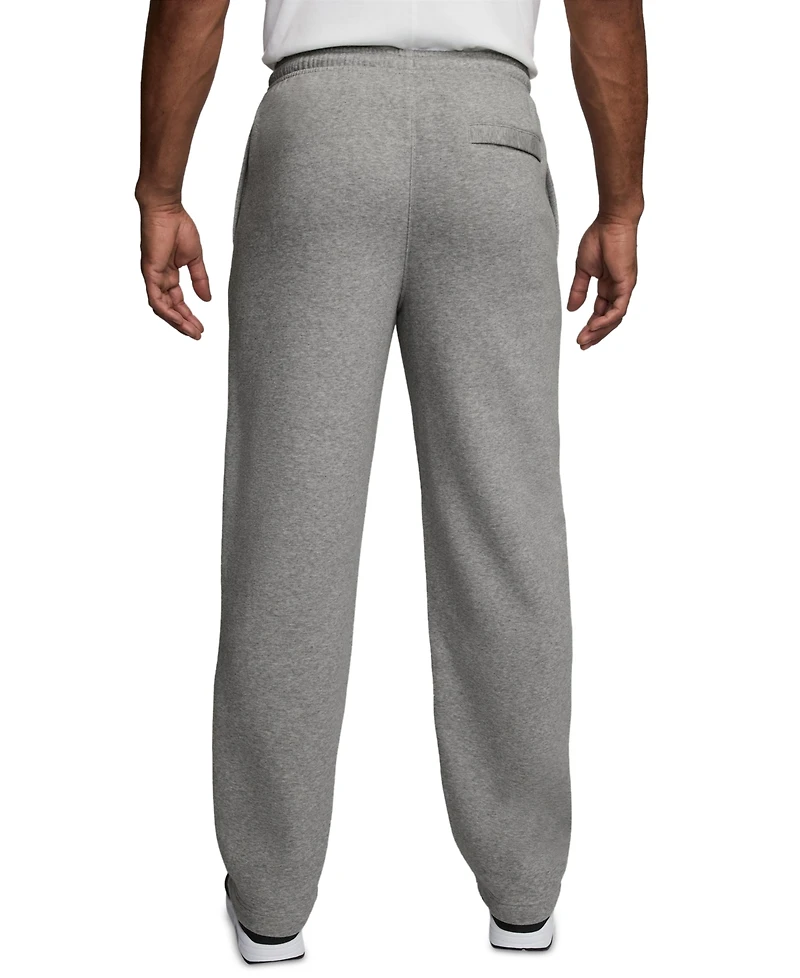 Nike Men's Club Brushed Fleece Open Hem Pants